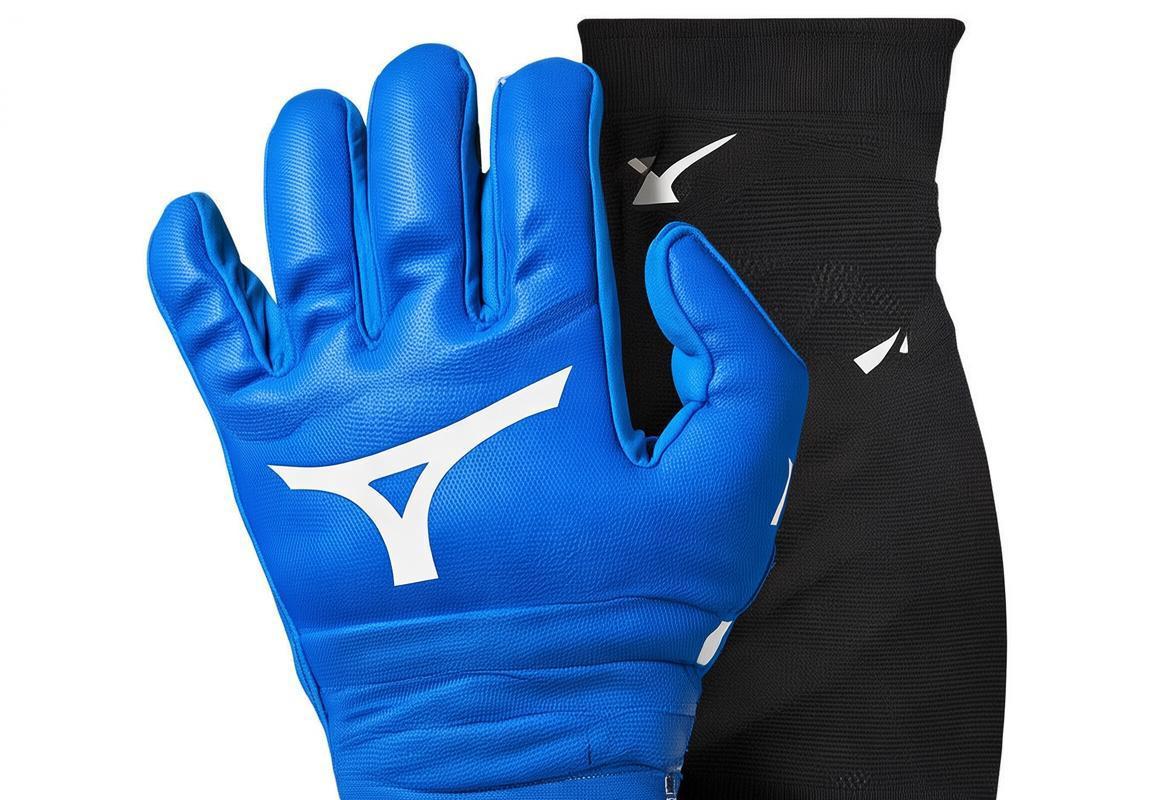 Oferta Exclusiva: Guantes de Voleibol Mizuno Azules para Hombres a Precio Especial