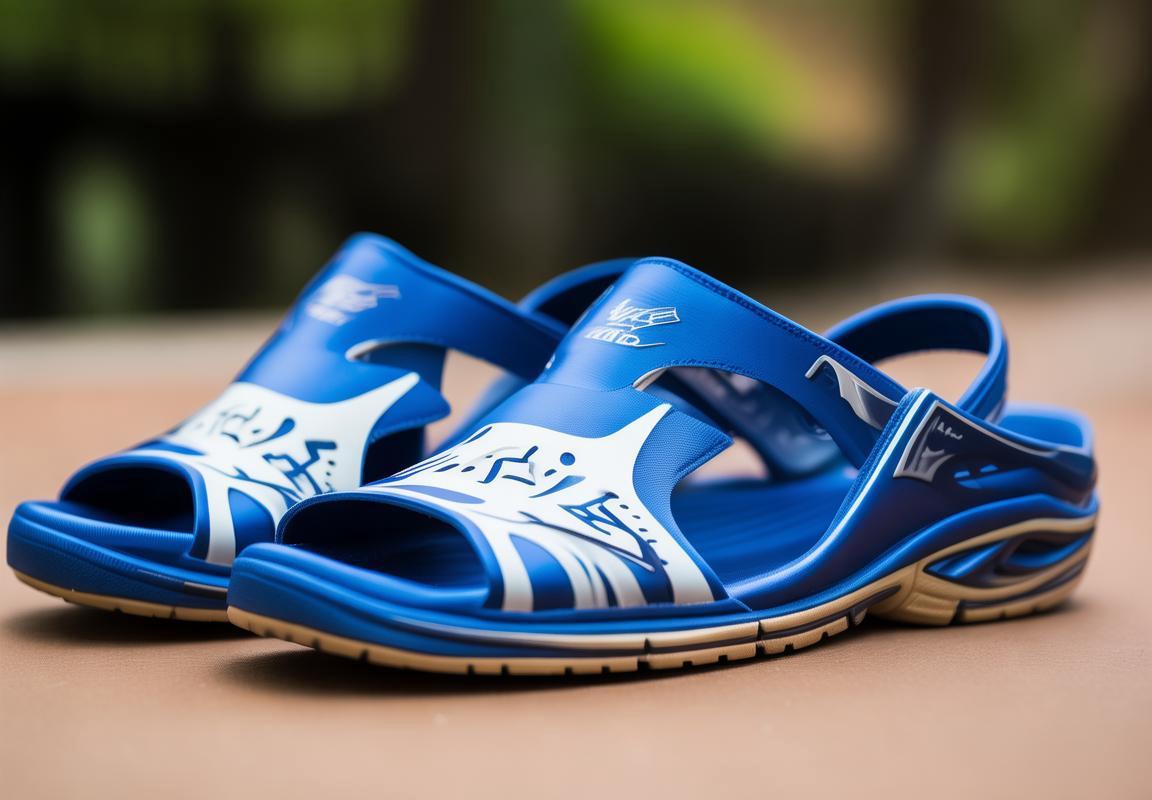 Sandalias Mizuno Relax Slide 2 Para Mujer Azules/Blancos 8764213-WJ, ¡No dejes pasar esta oportunidad! Calzado ideal