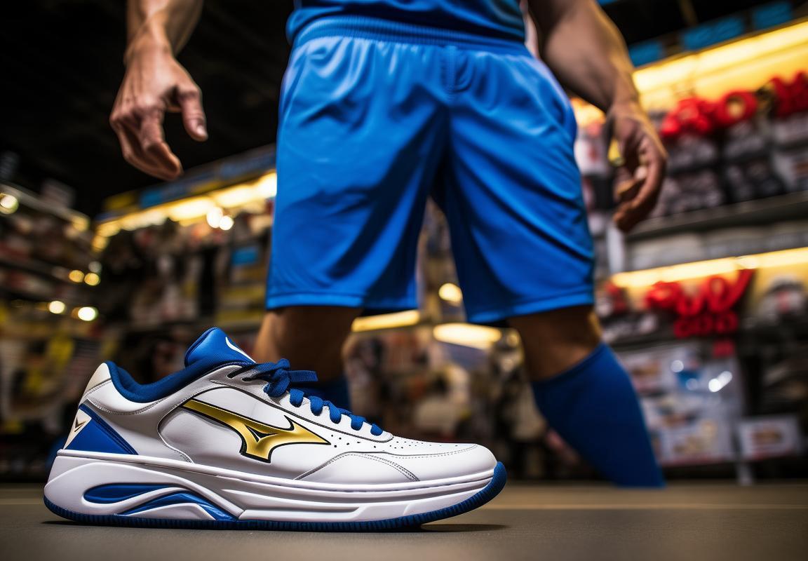 Mizuno Rodilleras Azules para Basquetbol: Oferta Alo 30% ¡No Te Pierdas!