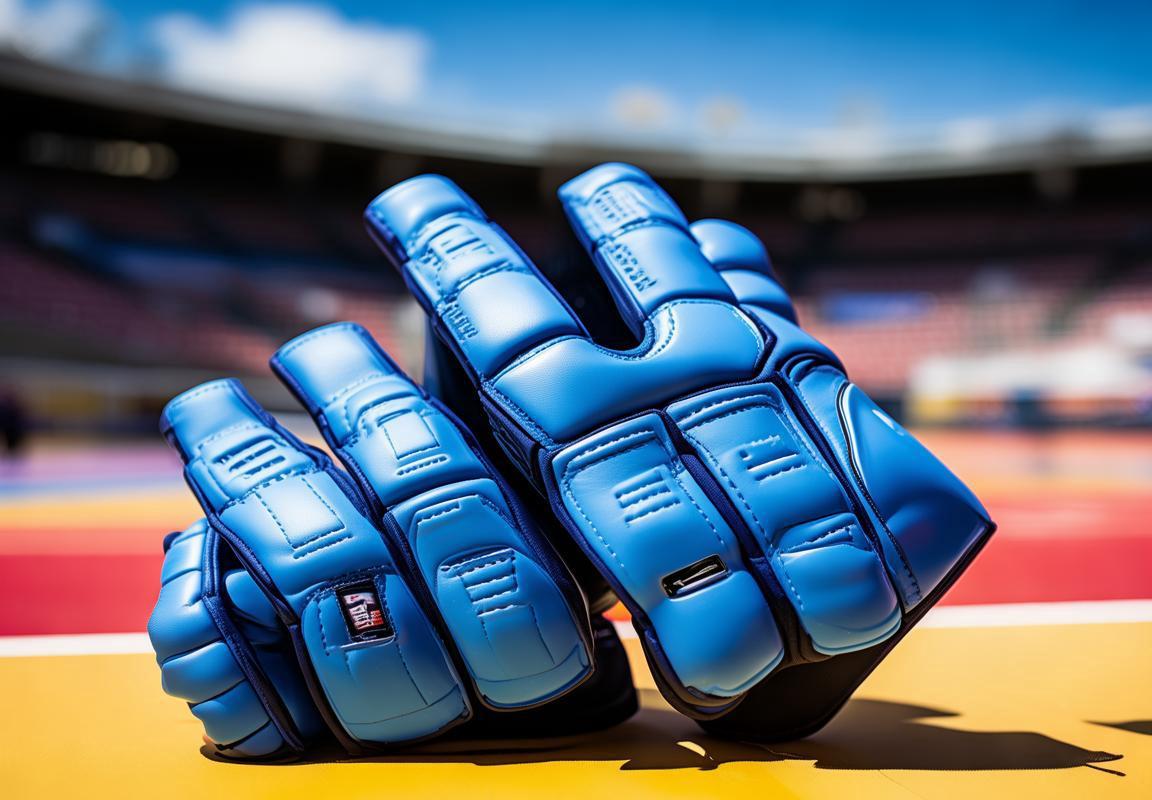 Oferta Exclusiva: Guantes de Voleibol Mizuno Azules para Hombres a Precio Especial