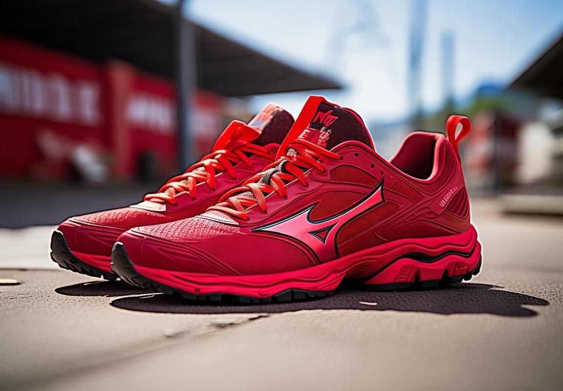 Mizuno Rojo Zapatillas para Hombre Running: Oferta Especial de Marca Mizuno en Guadalajara