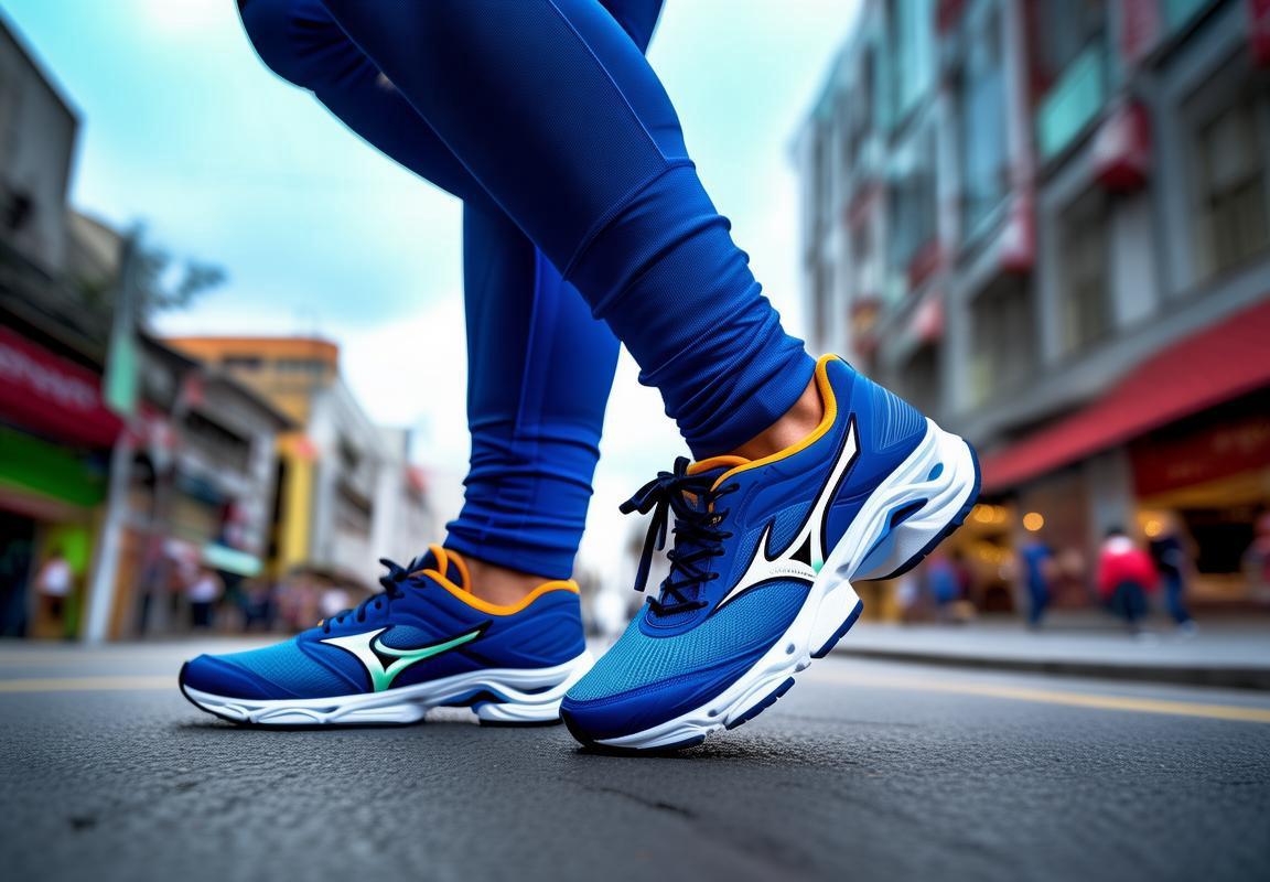 Mizuno Azul Marino: Calzado de Running de Alta Calidad con Tecnología Wave