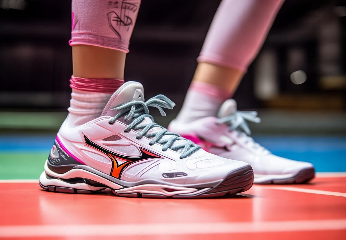 Mizuno Voleibol para Mujer – Tenis con Soporte Lateral: Calidad Superior, No Dejes Pasar esta Oportunidad para tu Outfit Deportivo