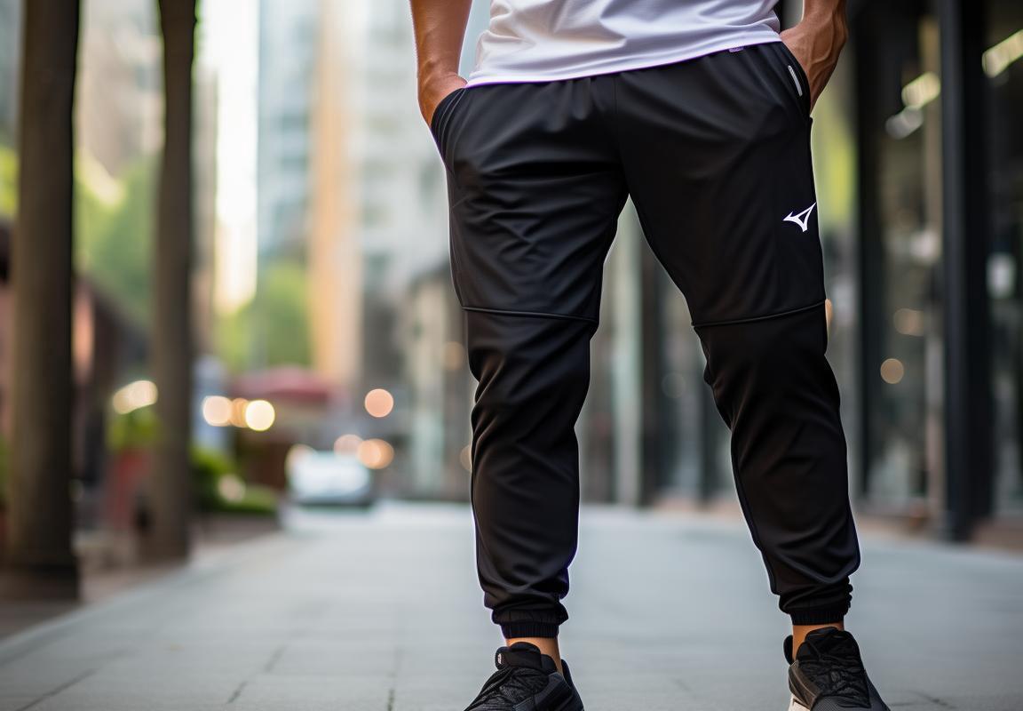 Joggers Mizuno con material transpirable para entrenar con comodidad: No dejes pasar esta oportunidad de ropa deportiva