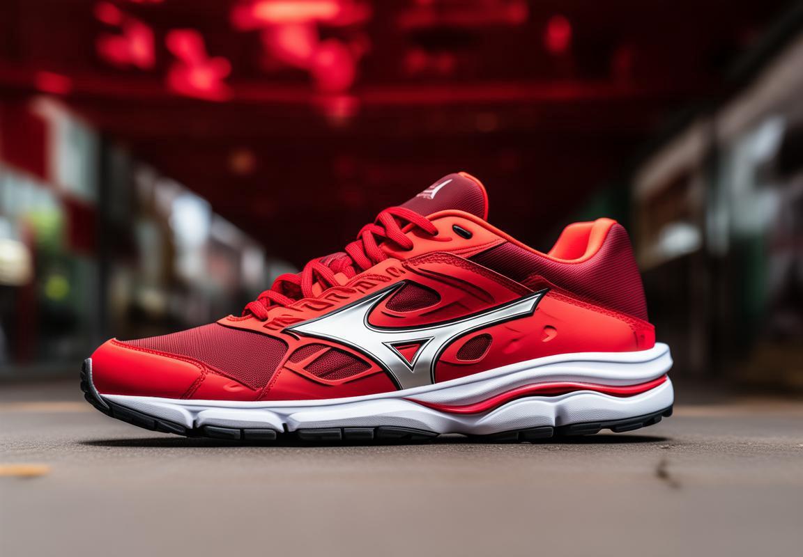 Oferta Única: Tenis Mizuno Wave Rider Rojo con Diseño Innovador - No Dejes Pasar Esta Oportunidad!