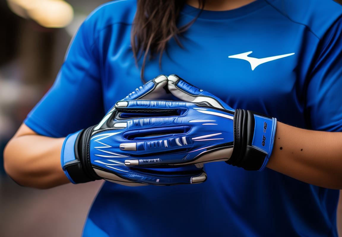 Oferta Exclusiva: Guantes de Voleibol Mizuno Azules para Hombres a Precio Especial