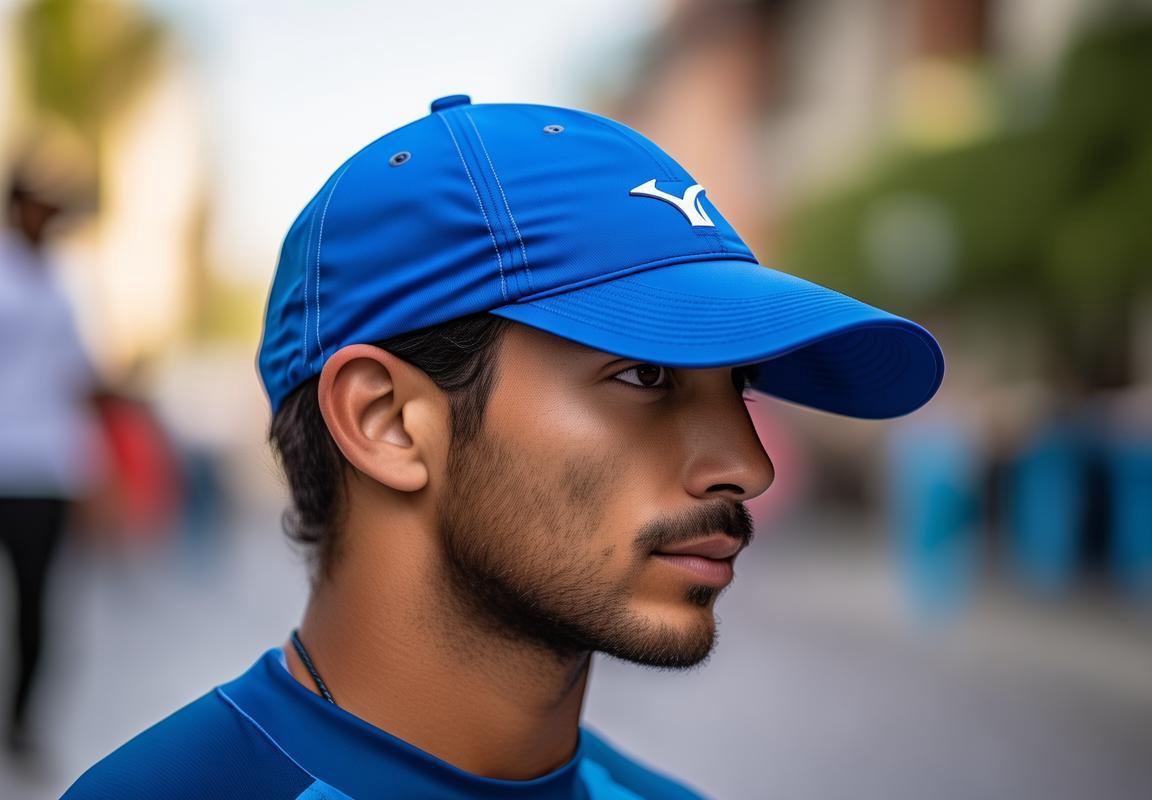 Ofertas Especiales: Gorras para la Cabeza Mizuno Azules - No Dejes Pasar Esta Oportunidad y Renueva tu Outfit Deportivo