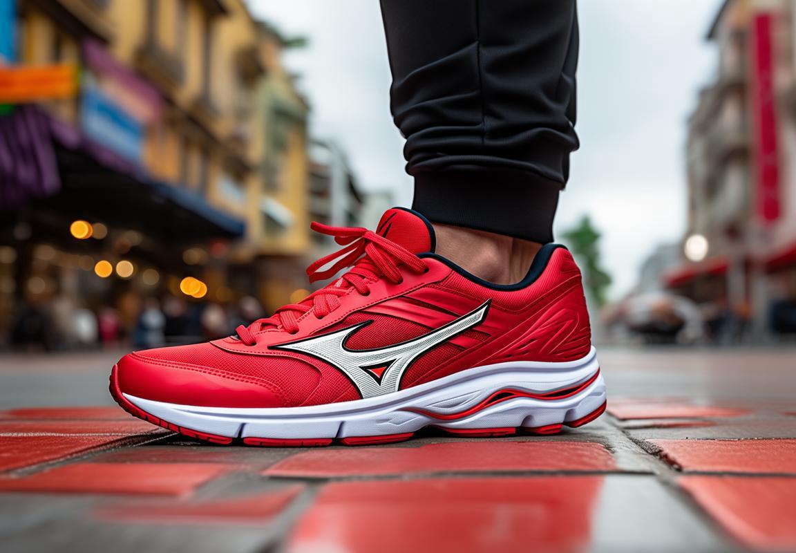 Oferta Única: Tenis Mizuno Wave Rider Rojo con Diseño Innovador - No Dejes Pasar Esta Oportunidad!