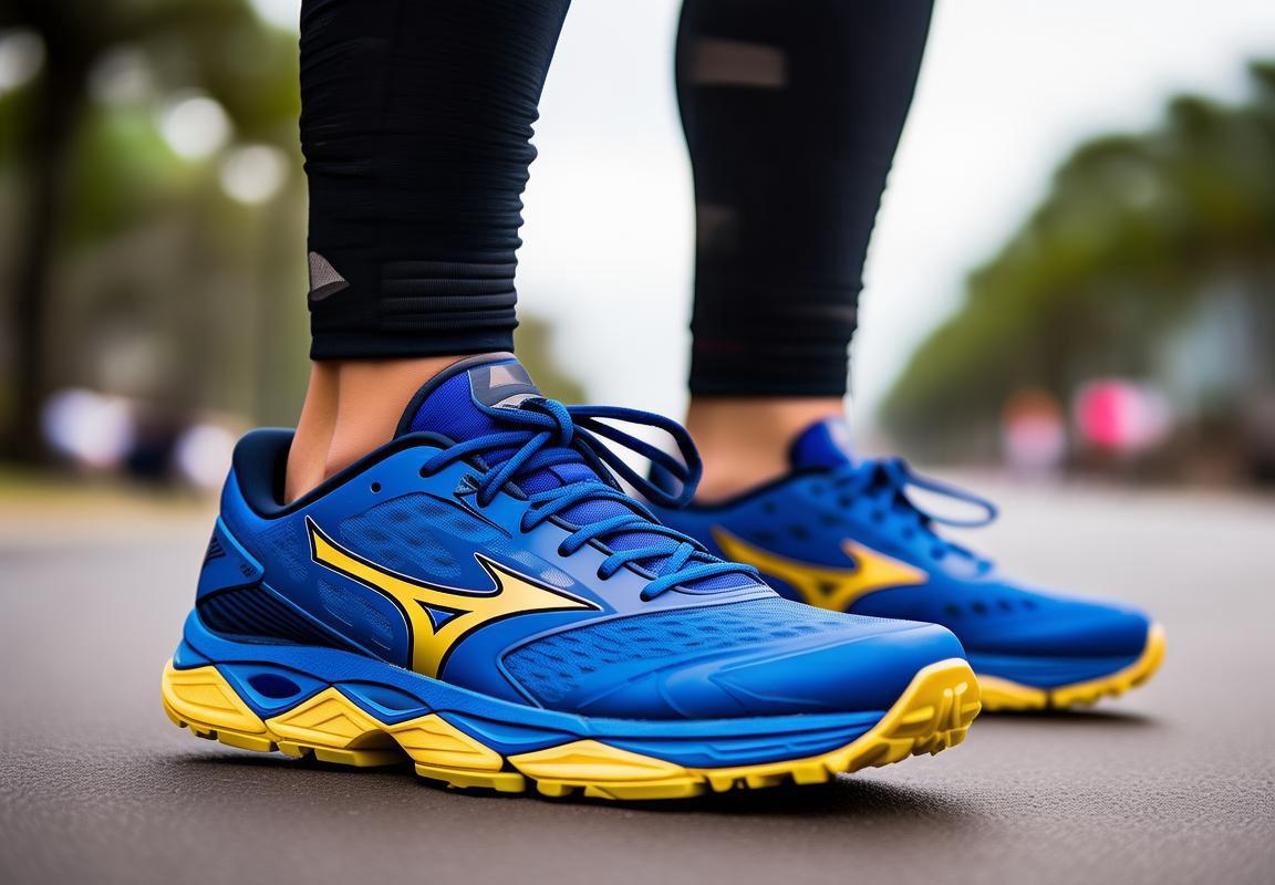 Mizuno Azul Marino: Calzado de Running de Alta Calidad con Tecnología Wave