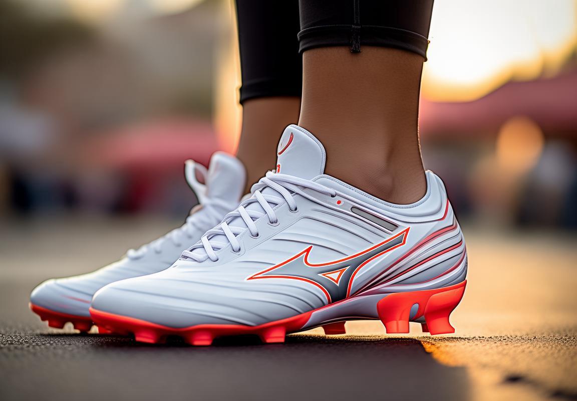 No dejes pasar esta oportunidad! Tacó de Futbol Mizuno Monarcida Neo Select AG Para Mujer Blancos/Coral 9154673-KP: Solo Rendimiento para Mujeres Deportistas de Guadalajara