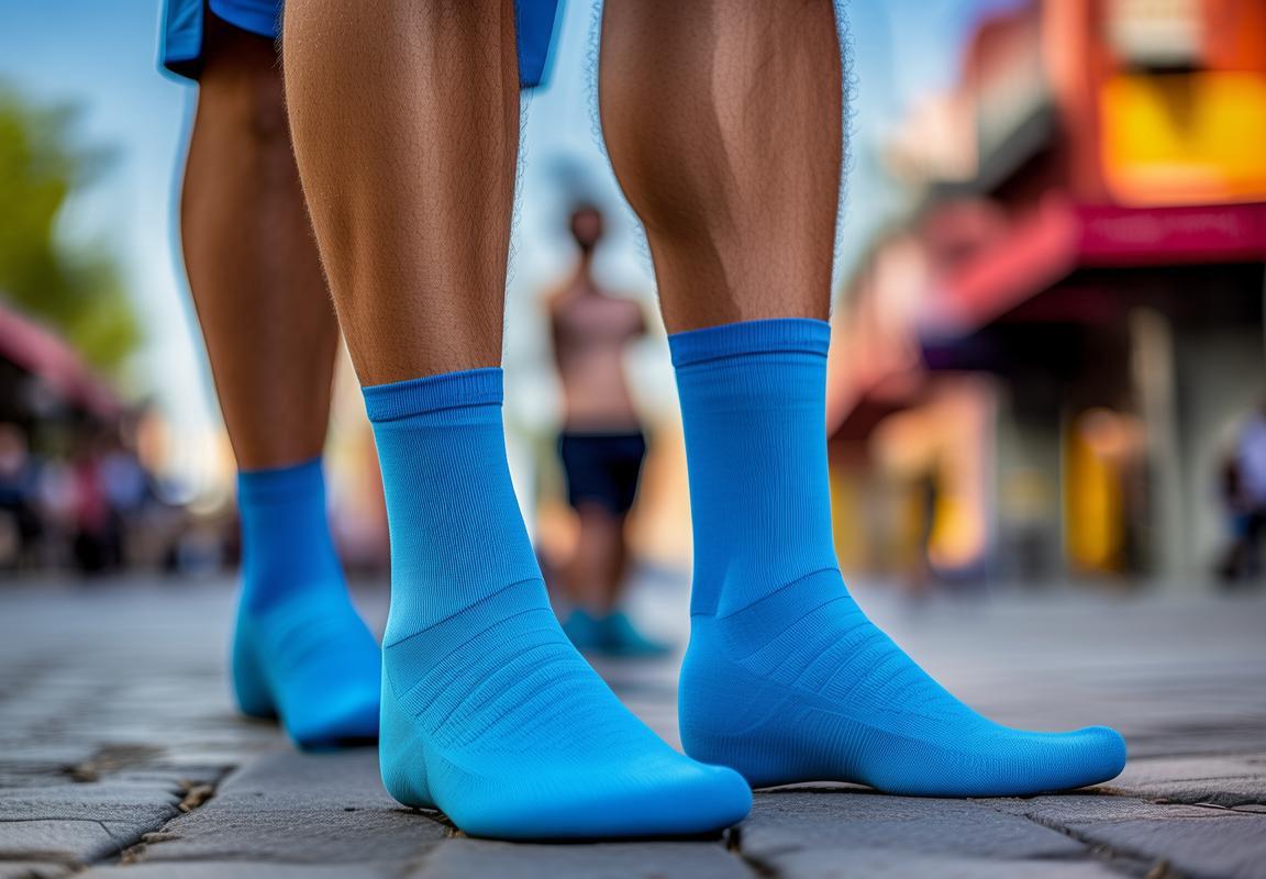 Mizuno Socks Azules para Hombres: Calidad, Estilo y Funcionalidad en Running