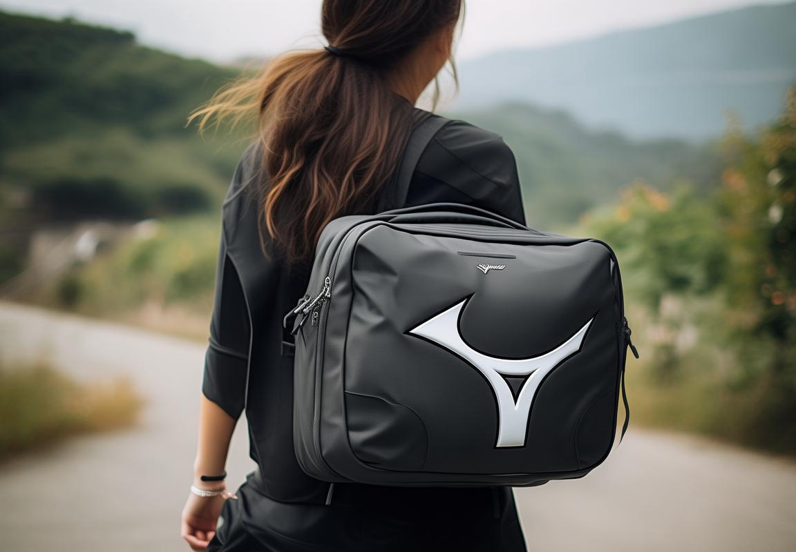 Mizuno Mujer – Bolsa deportiva con diseño minimalista, ¡no dejes pasar esta oportunidad! Accesorios para outfit deportivo