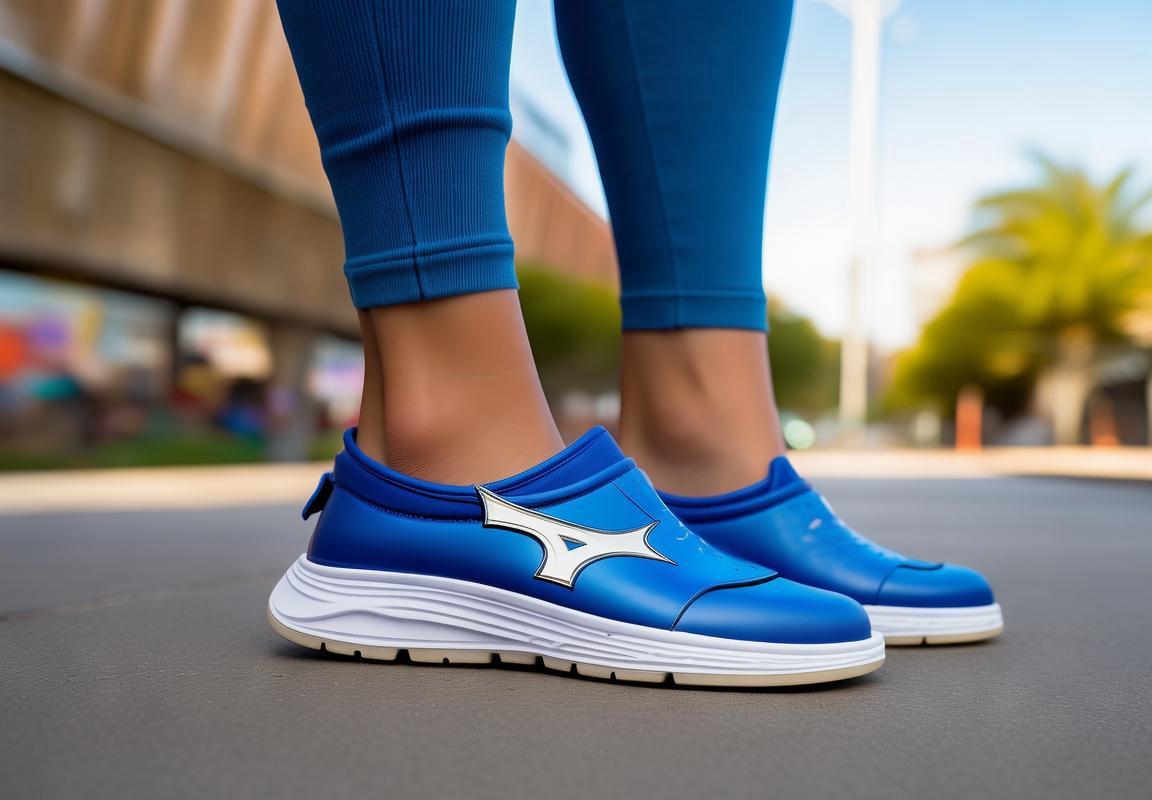 Sandalias Mizuno Relax Slide 2 Para Mujer Azules/Blancos 1864302-ZX, ¡No dejes pasar esta oportunidad!