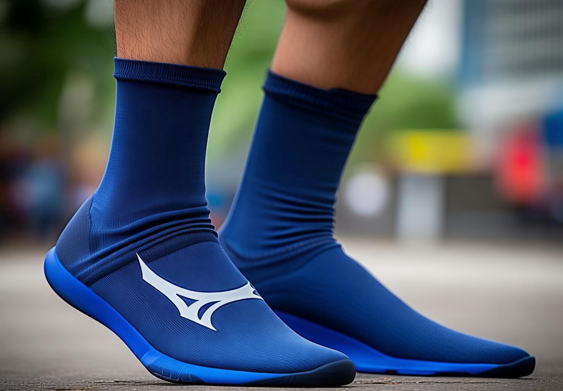 Oferta Especial: Mizuno Socks Azul Marino con 30% de Descuento y Envío Gratis para Running en Guadalajara