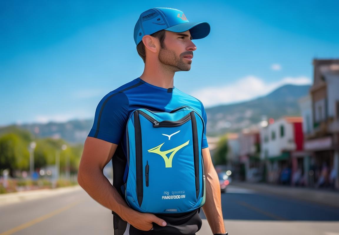 Oferta Exclusiva: Bolsos Mizuno Azules para Hombres - 50% de Descuento en Guadalajara