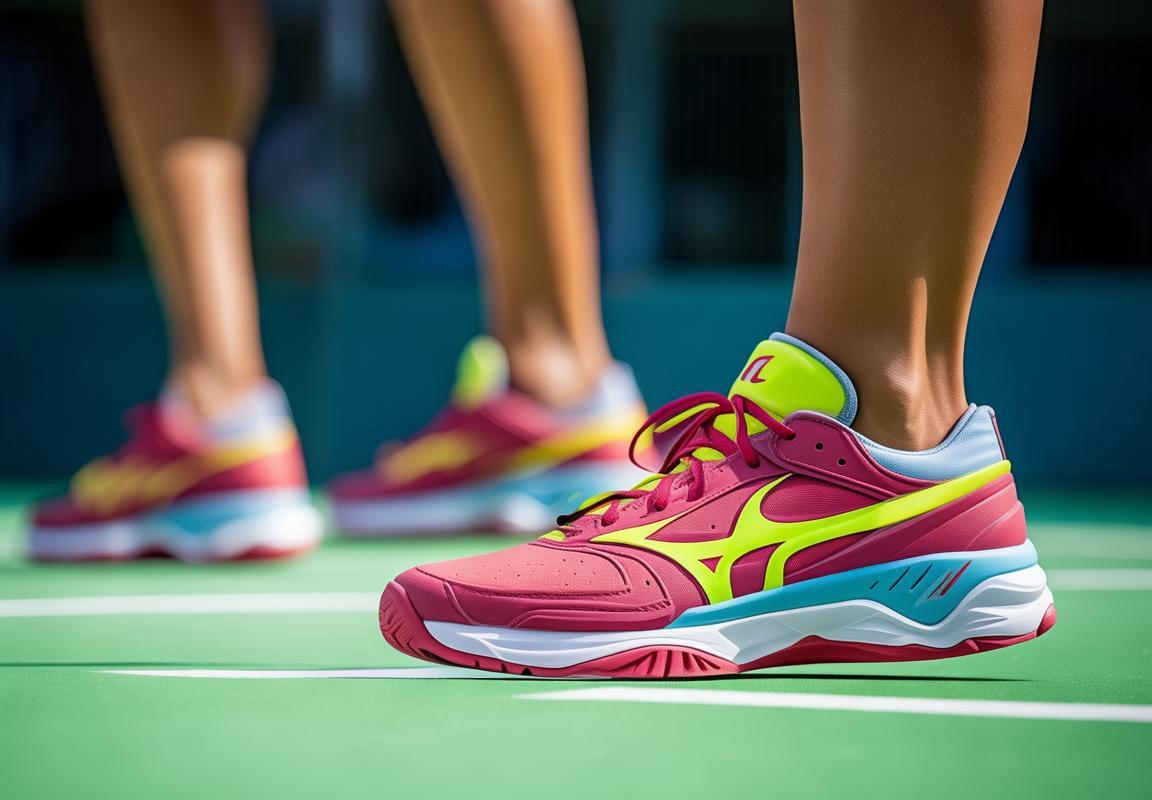 Mizuno Mujer – Agarre Máximo en Cancha de Pickleball, No Dejes Pasar Esta Oportunidad, Calidad Superior