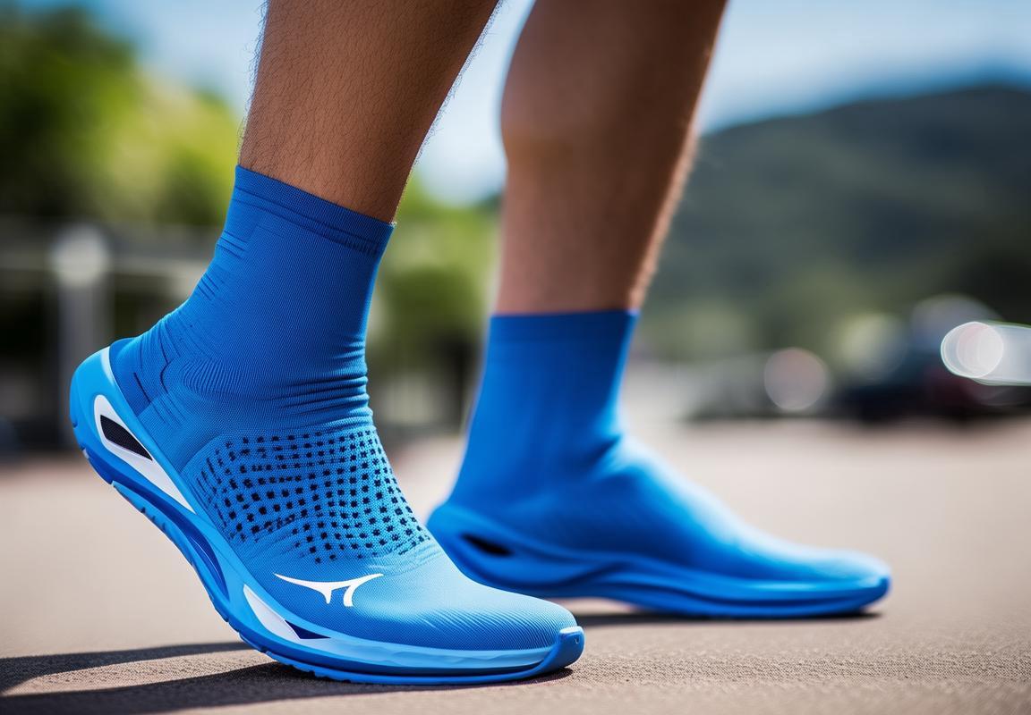 Oferta Exclusiva: Calcetines Mizuno Azules para Hombres en Guadalajara - Marca Mizuno, Running y Alo