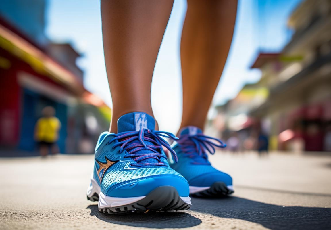 Mizuno Azul Mujer Zapatillas Trail Running: Calzado Ideal para Voleibol y Running
