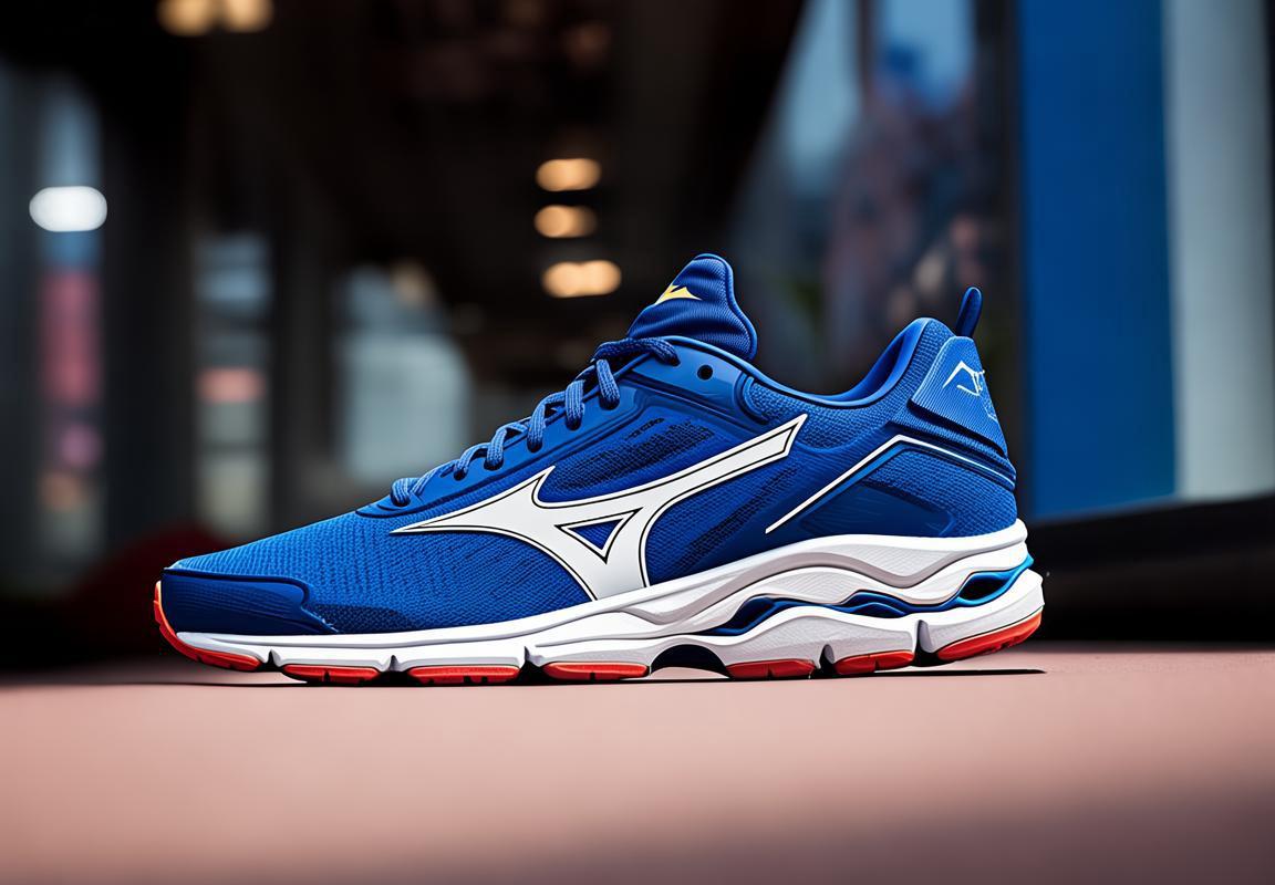 Mizuno Azul Marino: Calzado de Running de Alta Calidad con Tecnología Wave
