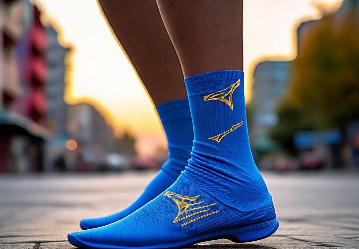 Mizuno Socks Azules para Hombre: Oferta de Outlet con 30% de Descuento y Envío Gratis