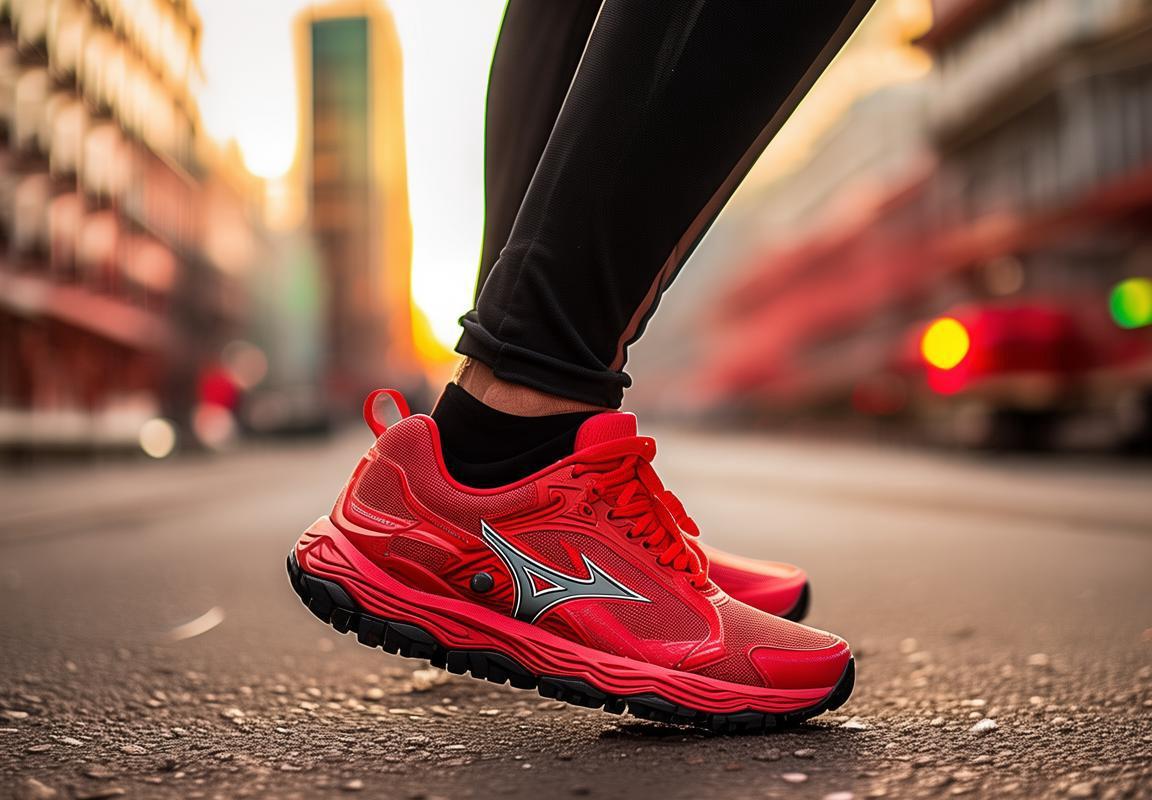 Mizuno Rojo Zapatillas para Hombre Running: Oferta Especial de Marca Mizuno en Guadalajara