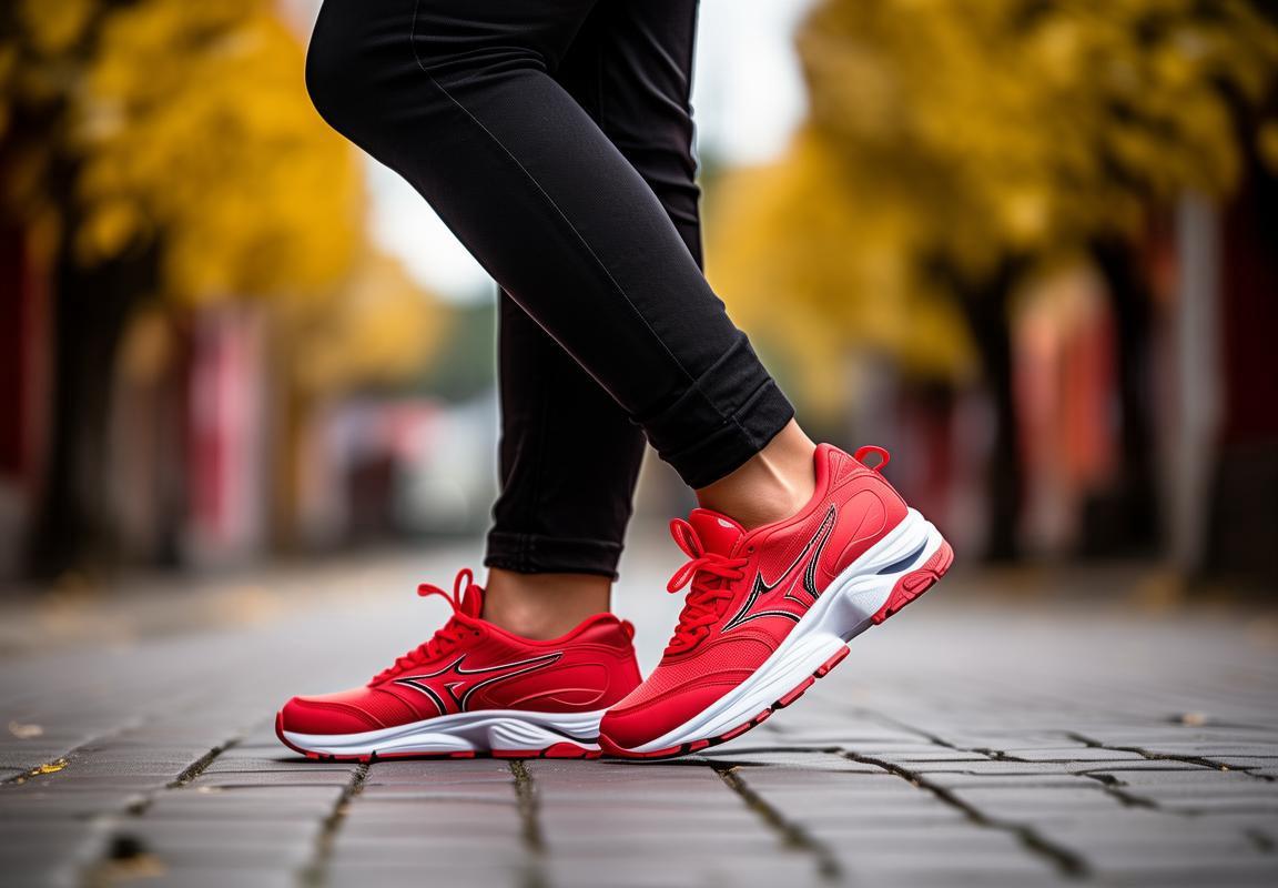 Mizuno Running: Oferta Exclusiva de Zapatos Rojos para Alo en Marca Mizuno