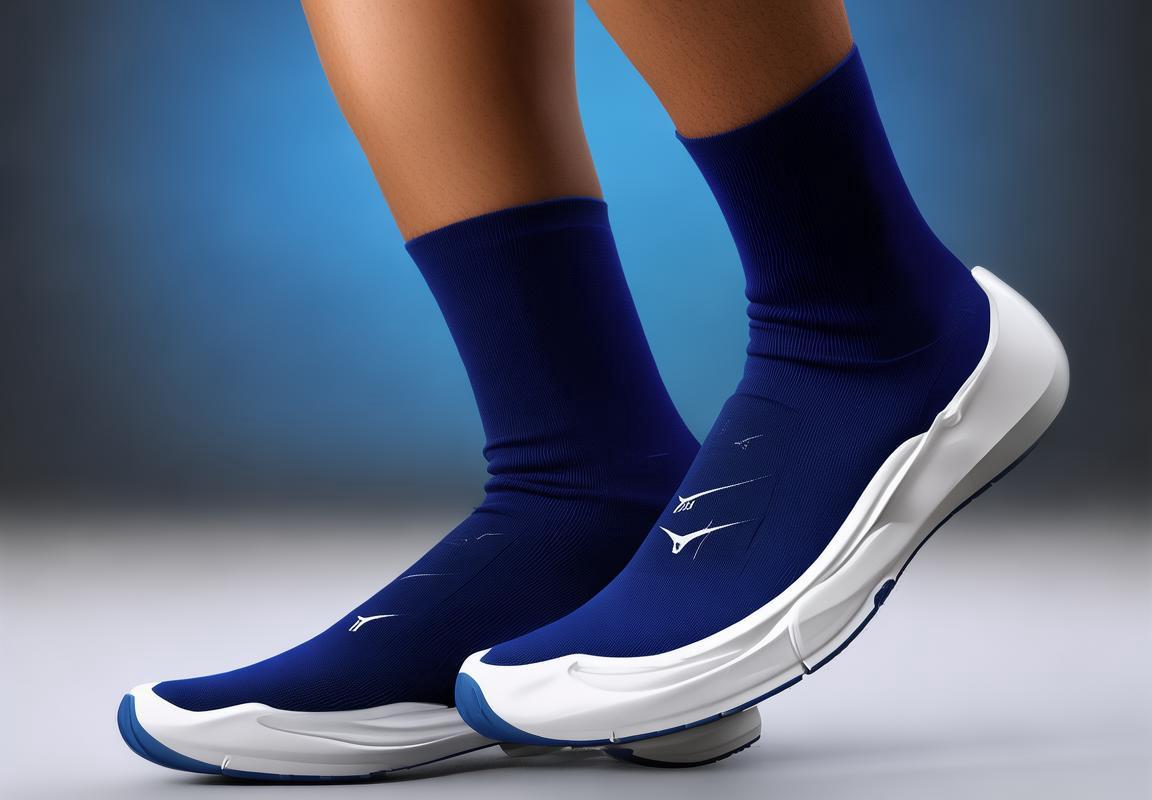 Oferta Especial: Mizuno Socks Azul Marino con 30% de Descuento y Envío Gratis para Running en Guadalajara