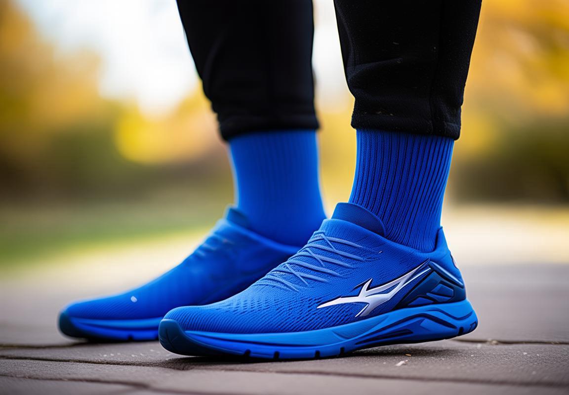 Mizuno Socks Azules para Hombre: Oferta de Outlet con 30% de Descuento y Envío Gratis
