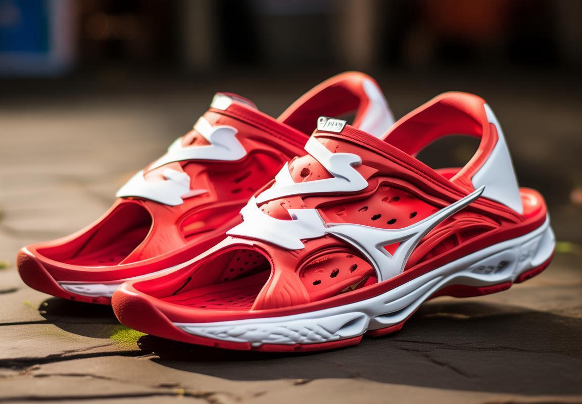 Sandalias Mizuno Relax Slide 2 Para Mujer Rojos/Blancos 9842735-EY, olo, ESC, No Dejes Pasar Esta Oportunidad, Yoga, Yoga