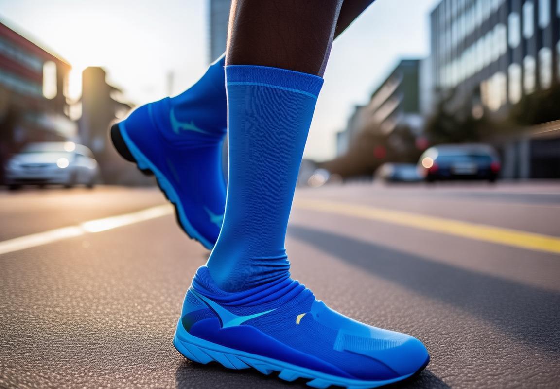 Mizuno Socks Azules para Hombre: Oferta de Outlet con 30% de Descuento y Envío Gratis