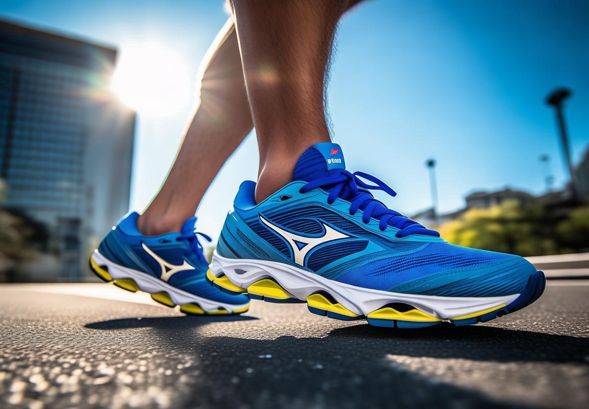 Mizuno Azul Marino: Calzado de Running de Alta Calidad con Tecnología Wave