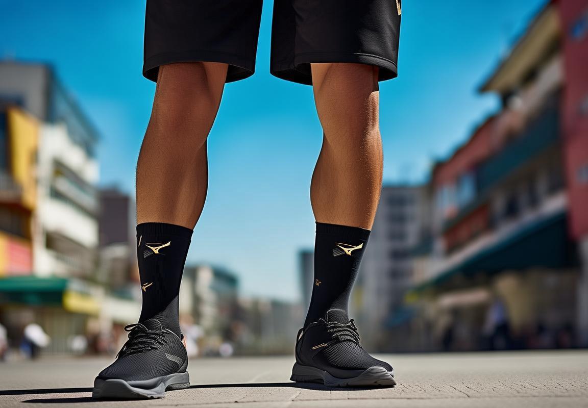 Mizuno Socks Negras: Oferta Especial de Running en Guadalajara