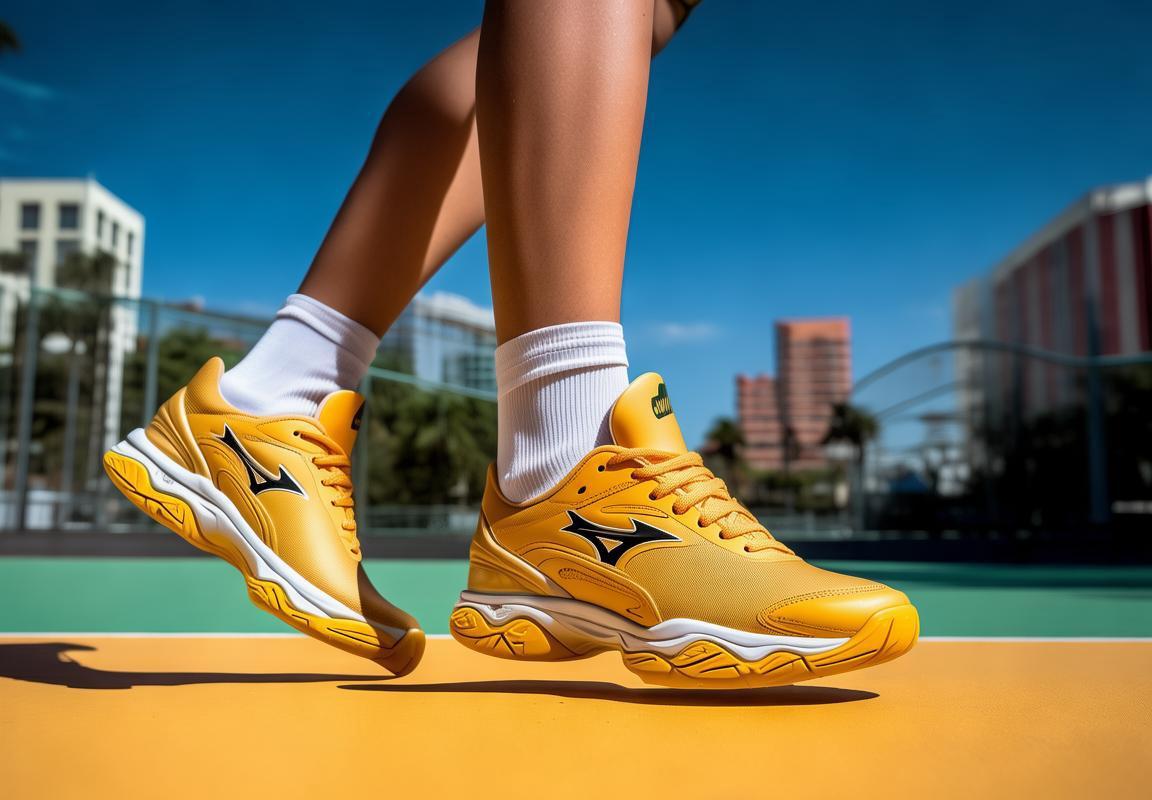 Tenis de pickleball Mizuno con suela que brinda control total: Olo, ESC, tienda de deportes, no dejes pasar esta oportunidad