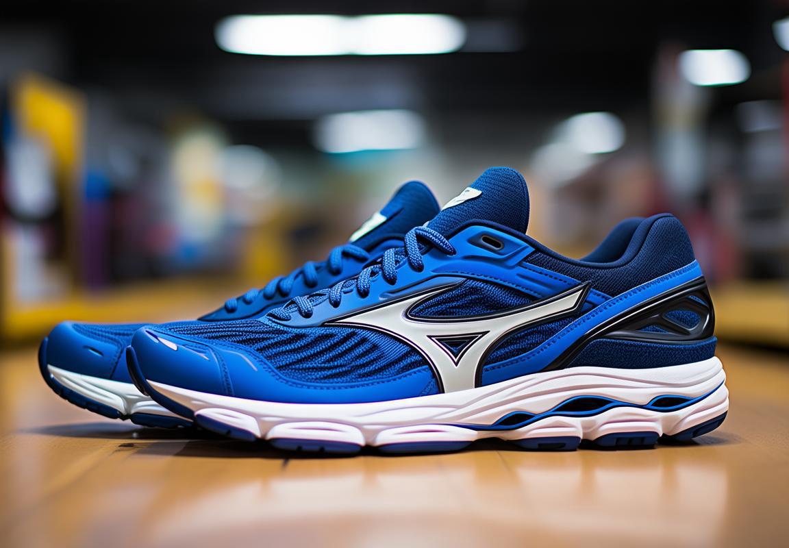 Mizuno Azul Marino: Calzado de Running de Alta Calidad con Tecnología Wave