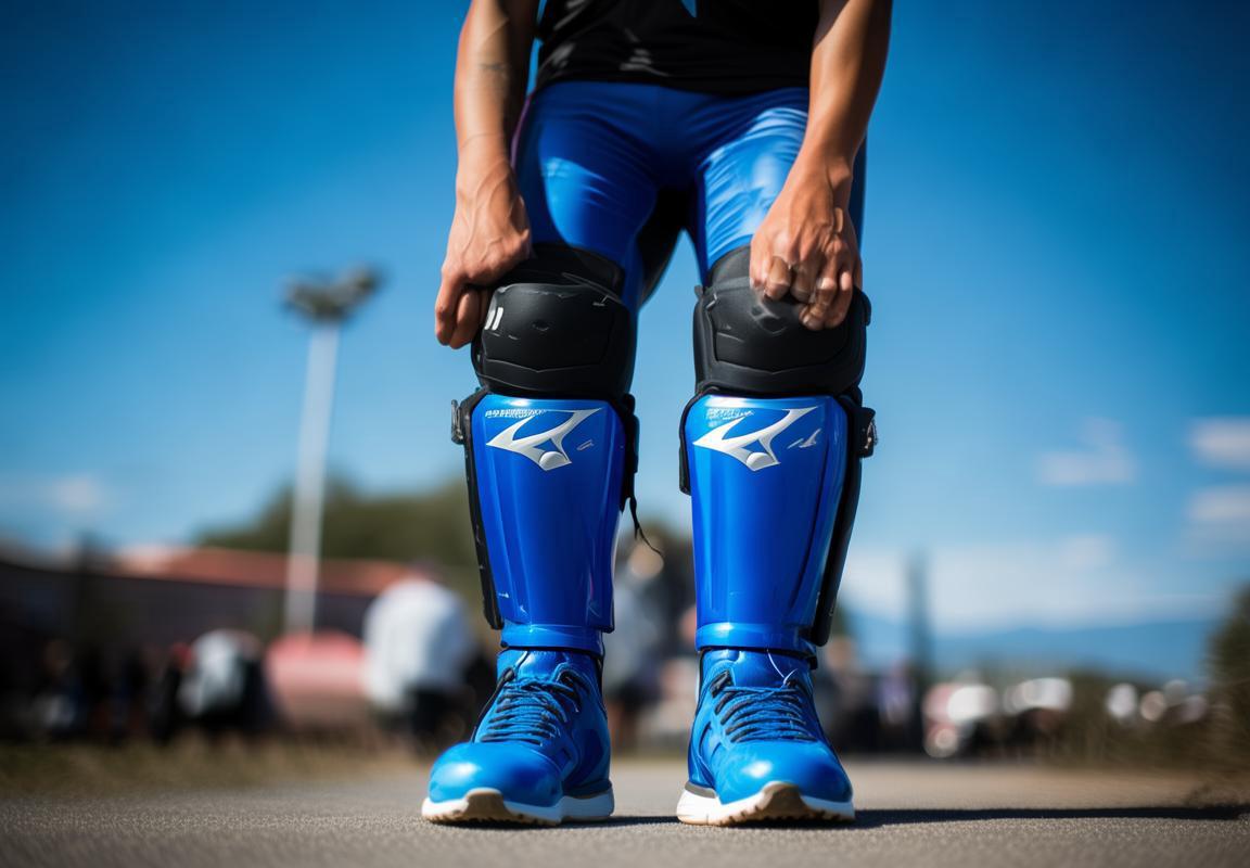 Mizuno Rodilleras Azules para Basquetbol: Oferta Alo 30% ¡No Te Pierdas!