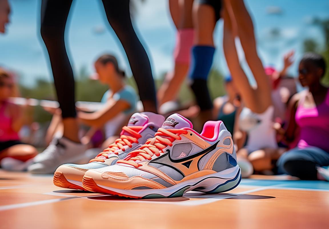Mizuno Voleibol para Mujer – Tenis con Soporte Lateral: Calidad Superior, No Dejes Pasar esta Oportunidad para tu Outfit Deportivo