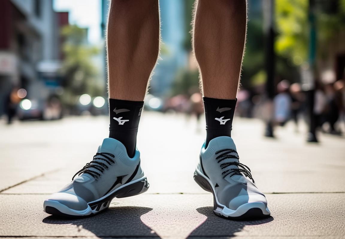 Calcetas Mizuno con refuerzo en talón y puntera, no dejes pasar esta oportunidad, calcetas para hombre