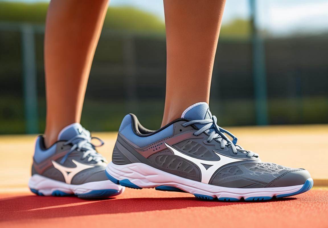 Mizuno Mujer – Agarre Máximo en Cancha de Pickleball, No Dejes Pasar Esta Oportunidad, Calidad Superior