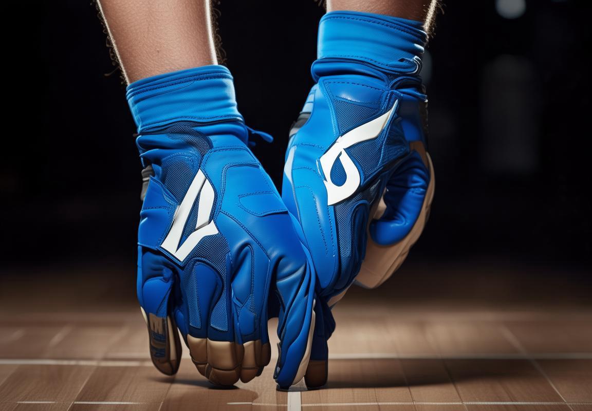 Oferta Exclusiva: Guantes de Voleibol Mizuno Azules para Hombres a Precio Especial