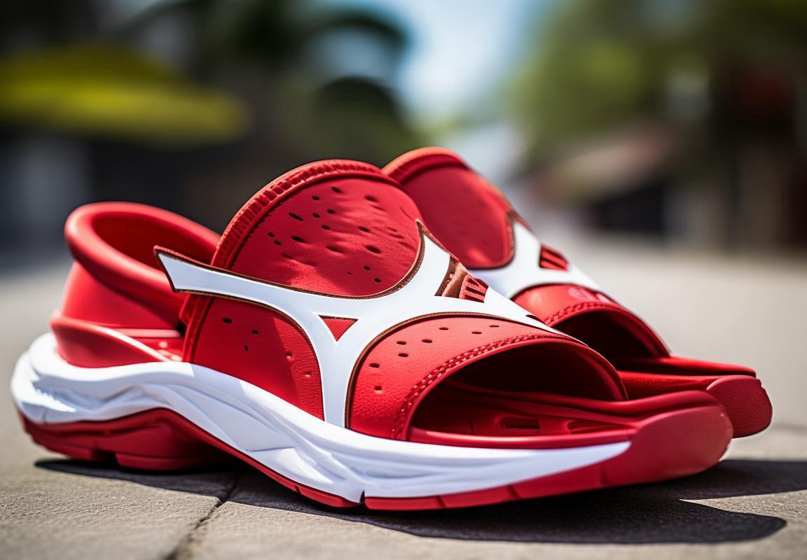 Sandalias Mizuno Relax Slide 2 Para Mujer Rojos/Blancos 9842735-EY, olo, ESC, No Dejes Pasar Esta Oportunidad, Yoga, Yoga