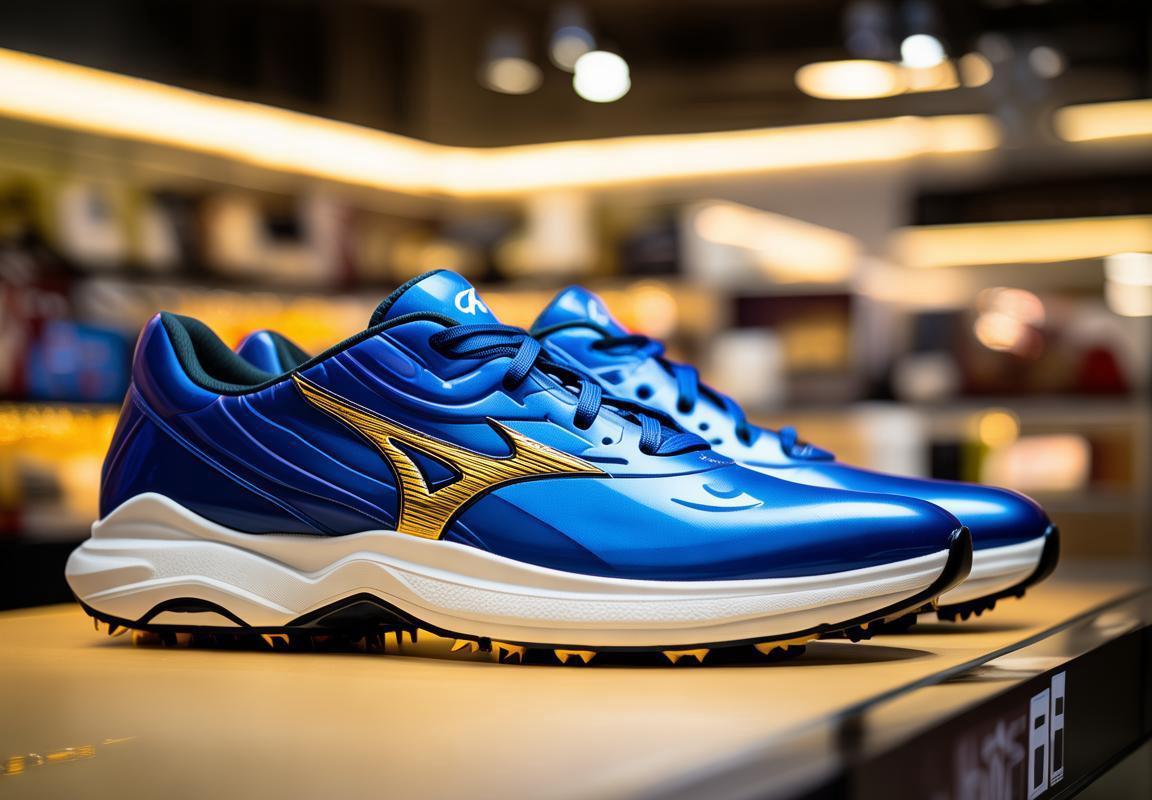 Ofertas Exclusivas de Zapatos de Golf Mizuno en Tienda Mizuno Azul Marino de Guadalajara