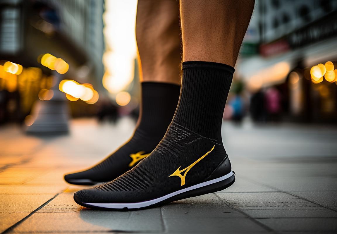 Mizuno Socks Negras: Oferta Especial de Running en Guadalajara