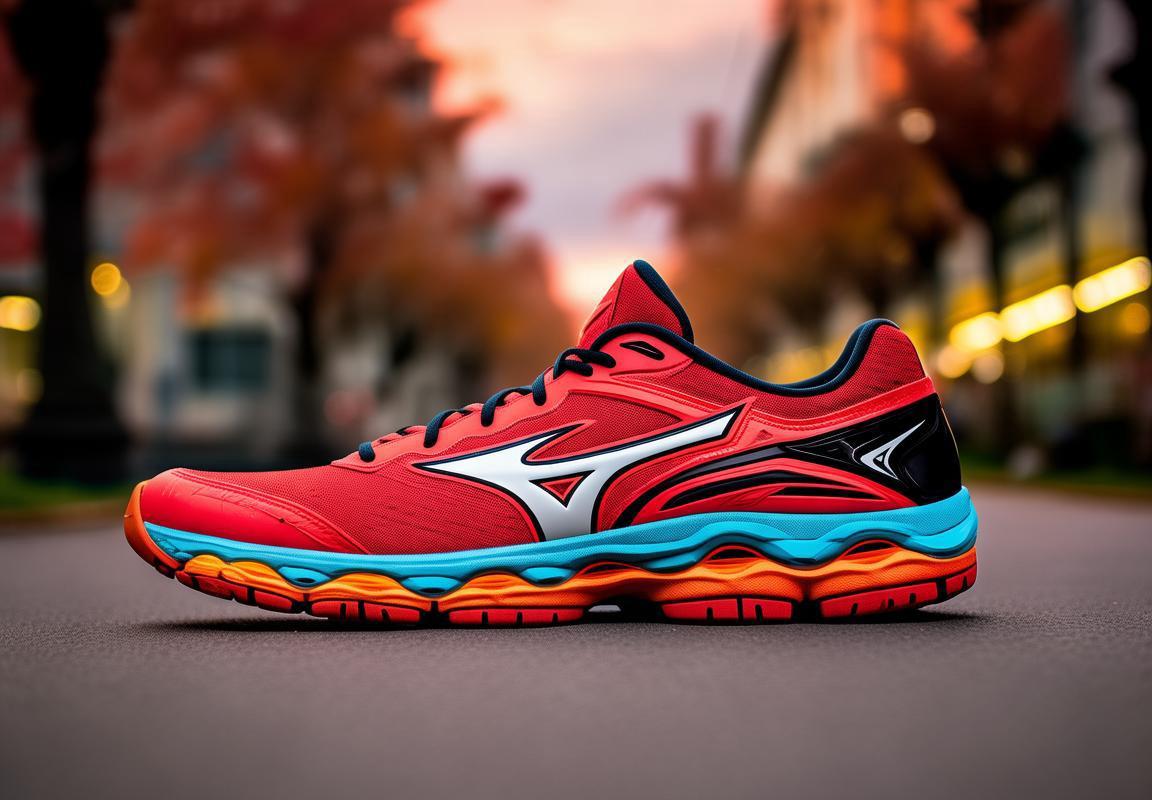 Mizuno Running: Oferta Exclusiva de Zapatos Rojos para Alo en Marca Mizuno