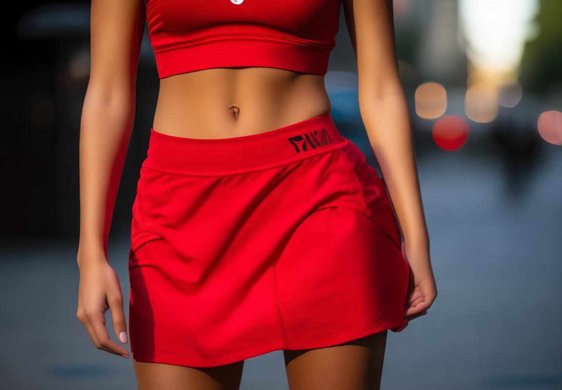 Mizuno: Faldas para Correr Rojas para Running - Calidad y Estilo en Guadalajara