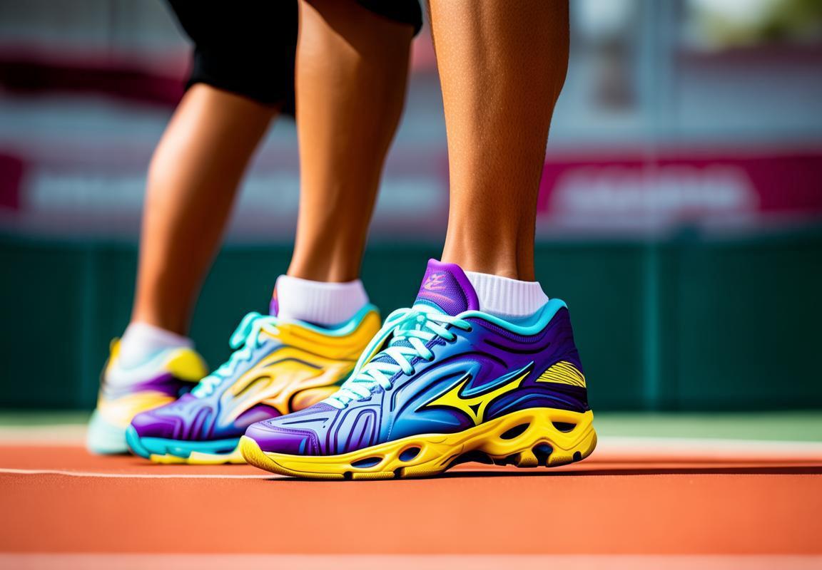Tenis Mizuno para tenis con suela de goma duradera: ¡No dejes pasar esta oportunidad y elige el calzado ideal para tu outfit deportivo!