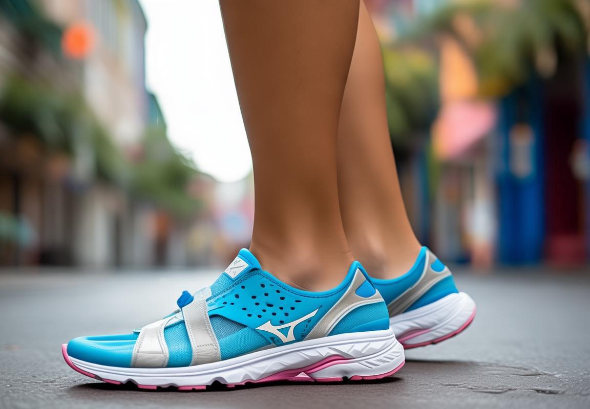 Sandalias Mizuno Relax Slide 2 Para Mujer Azules/Blancos 1864302-ZX, ¡No dejes pasar esta oportunidad!