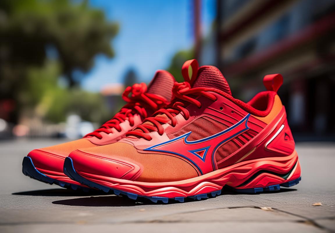 Mizuno Rojo Zapatillas para Hombre Running: Oferta Especial de Marca Mizuno en Guadalajara