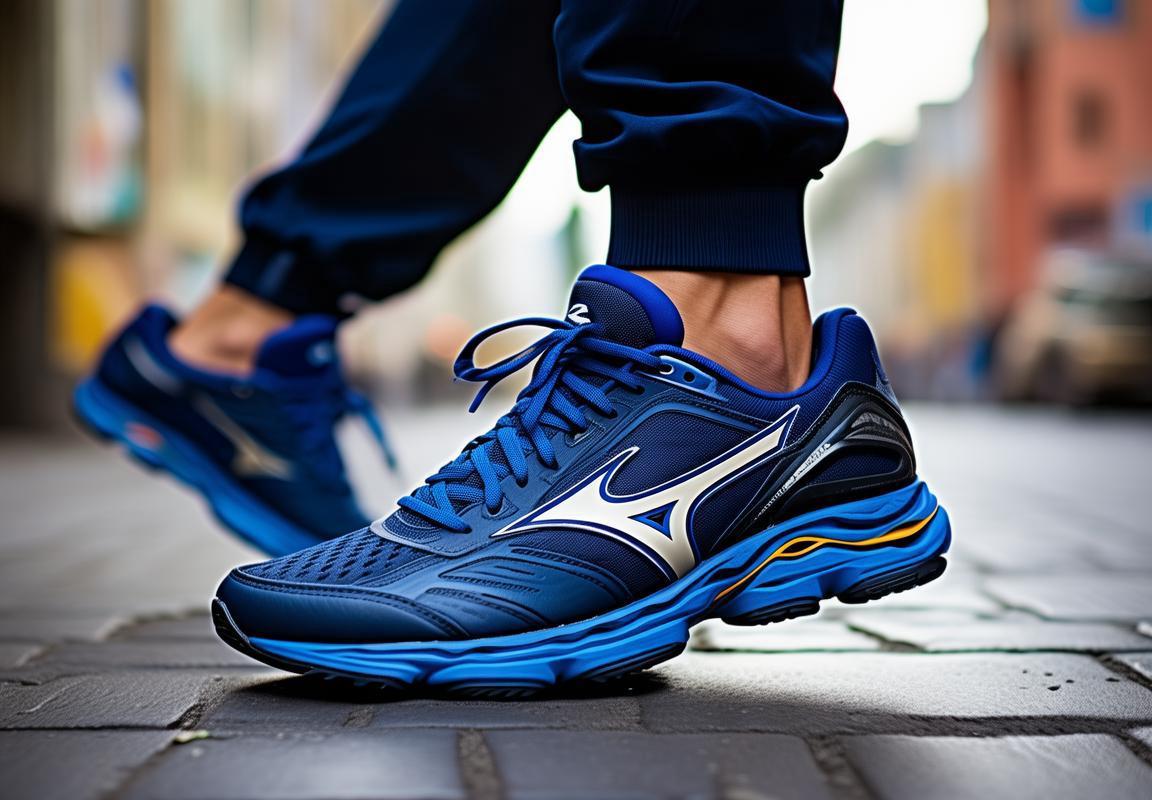 Mizuno Azul Marino: Calzado de Running de Alta Calidad con Tecnología Wave