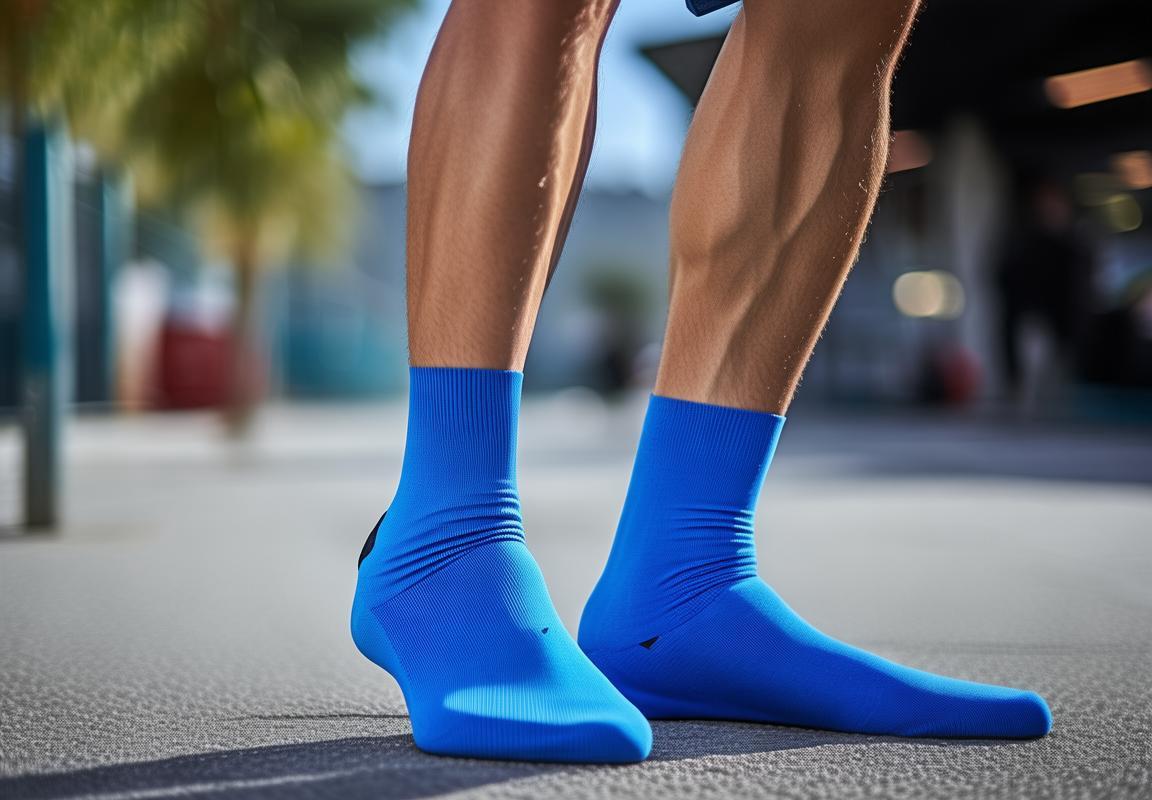 Oferta Exclusiva: Calcetines Mizuno Azules para Hombres en Guadalajara - Marca Mizuno, Running y Alo