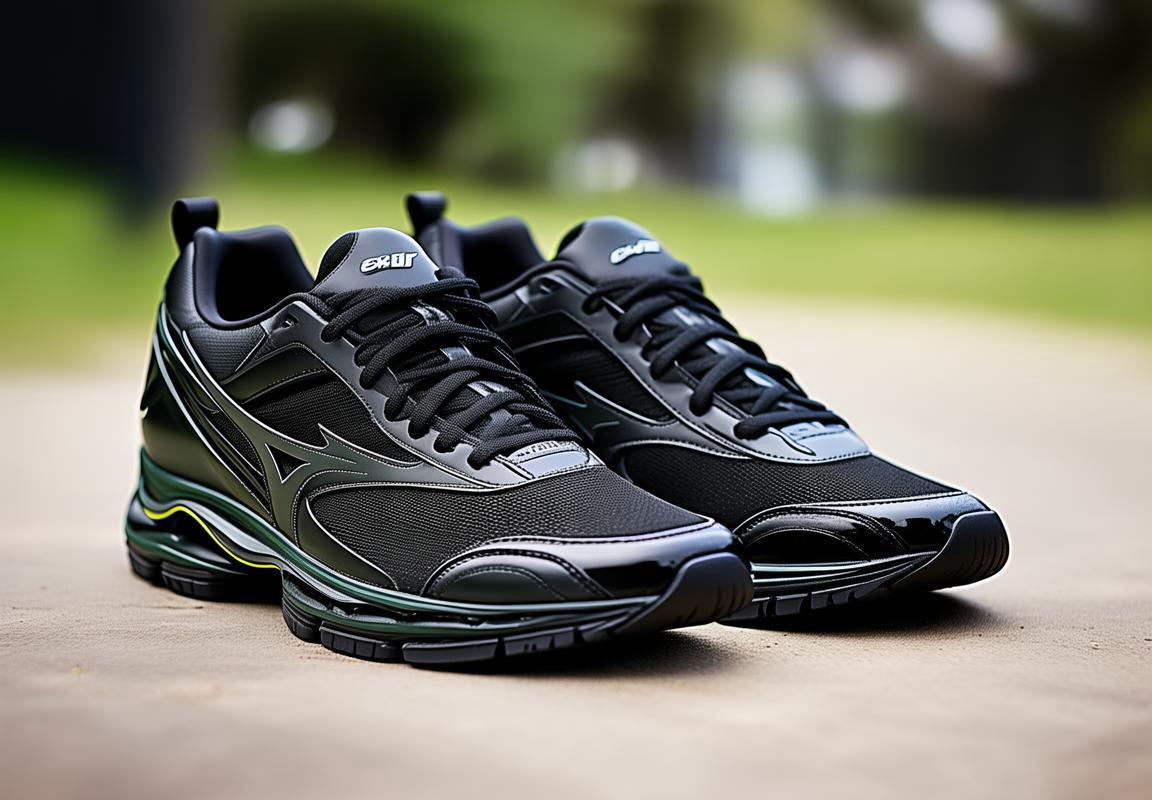 Oferta Especial de Mizuno Negras: Calidad, Estilo y Running en Guadalajara